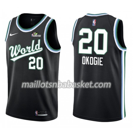 Maillot Homme Minnesota Timberwolves Josh Okogie 20 Nike 2019 Rising Star Swingman